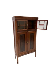 Arts & Crafts Cupboard by Kees Oosschot for J.B. Hillen Amsterdam, 1900s